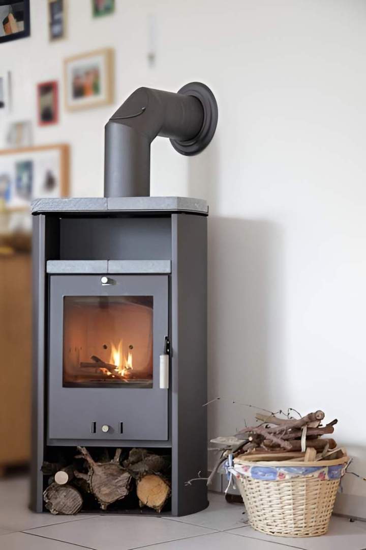 Poêle à bois intérieur Magny-en-Vexin