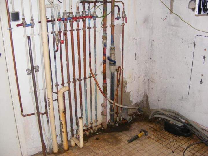 Maintenance en cours installation chauffage Magny-en-Vexin